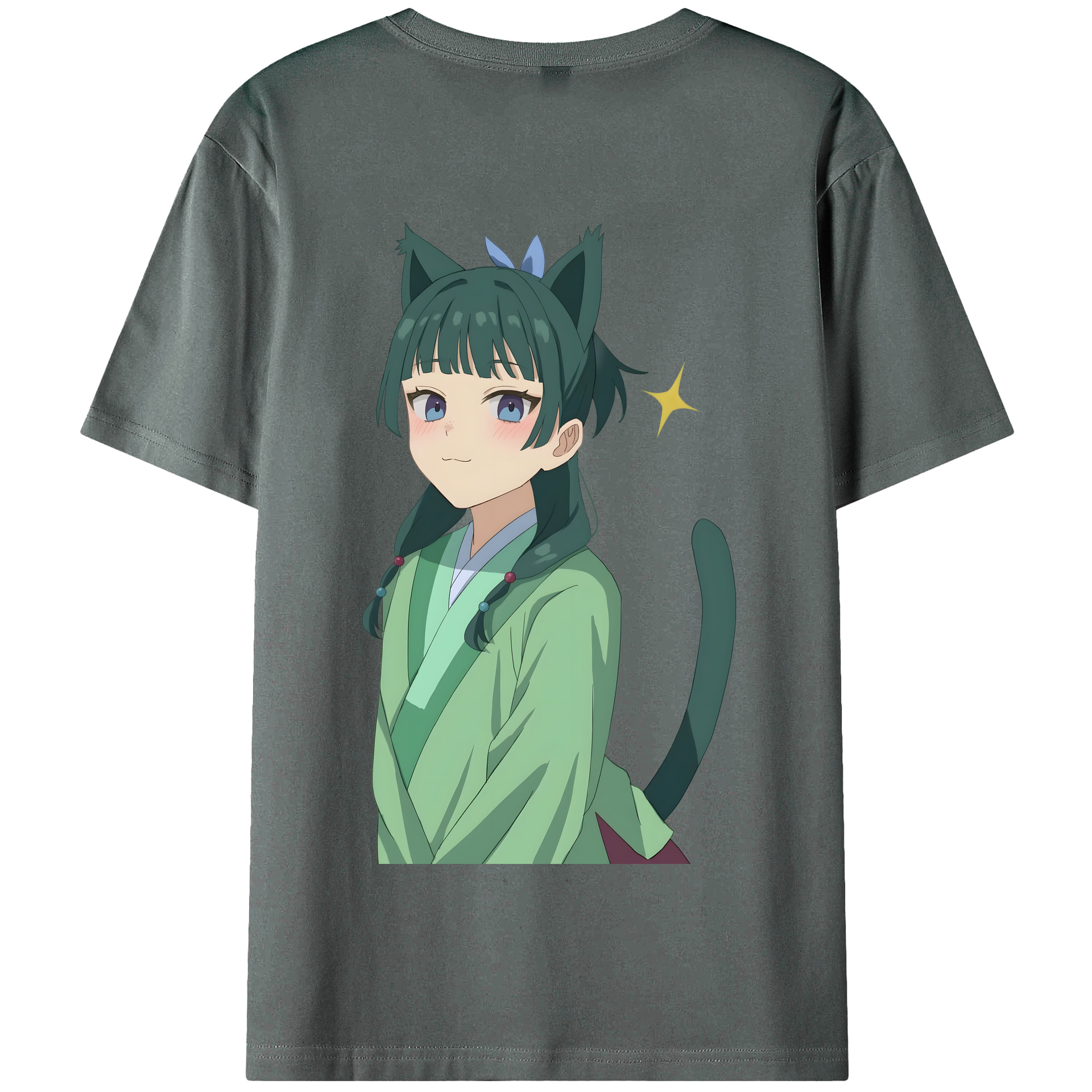 （画像用） 薬屋のひとりごと The Apothecary Diaries 綿100％半袖Tシャツ（背面プリント）